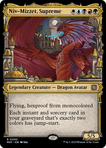 Image for Niv-Mizzet, Supreme (Showcase) (90) [March of the Machine: The Aftermath]