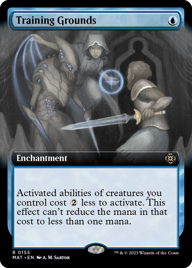 Image for Training Grounds (Extended Art) (155) [March of the Machine: The Aftermath]