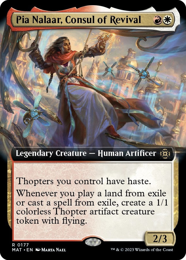 Image for Pia Nalaar, Consul of Revival (Extended Art) (177) [March of the Machine: The Aftermath]