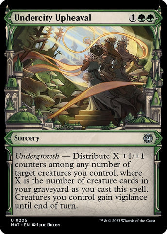 Image for Undercity Upheaval (Halo Foil) (205) [March of the Machine: The Aftermath]