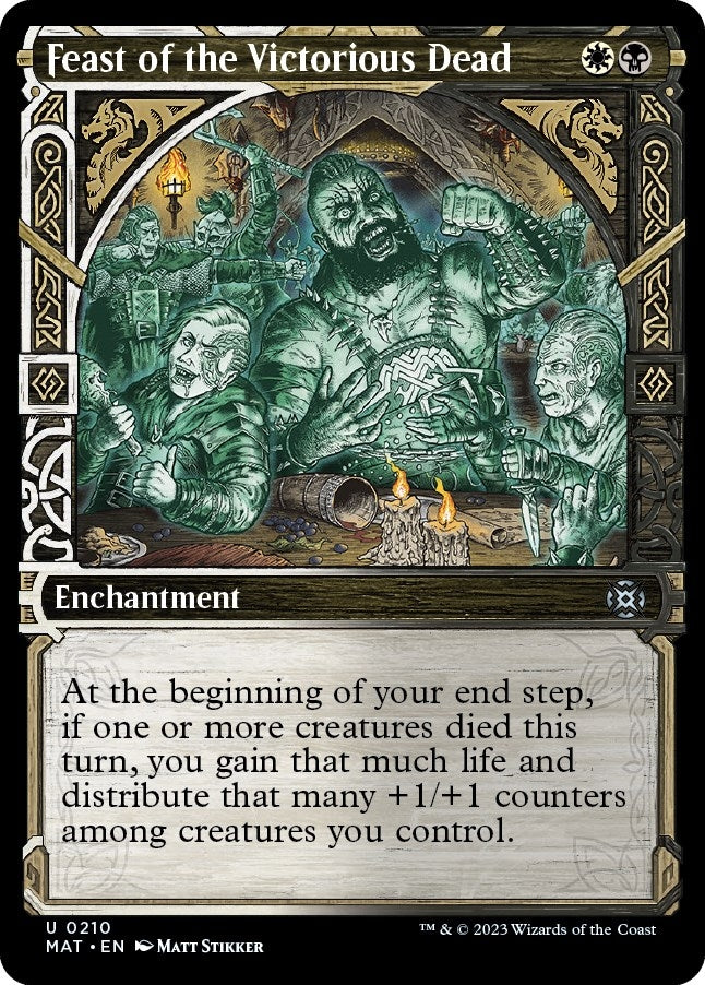 Image for Feast of the Victorious Dead (Halo Foil) (210) [March of the Machine: The Aftermath]