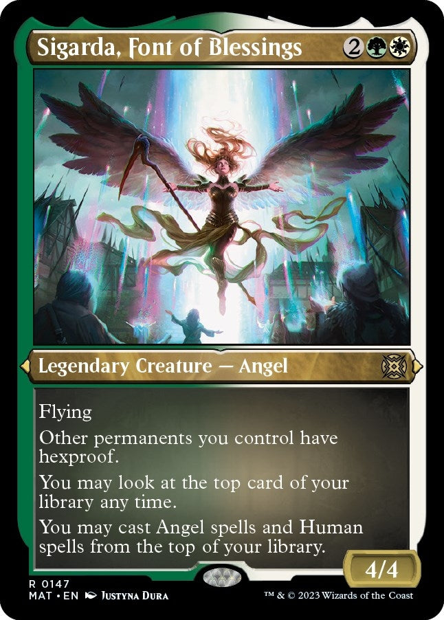 Image for Sigarda, Font of Blessings (Foil Etched) (147) [March of the Machine: The Aftermath]