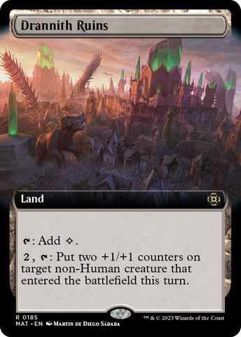 Image for Drannith Ruins (Extended Art) (185) [March of the Machine: The Aftermath]