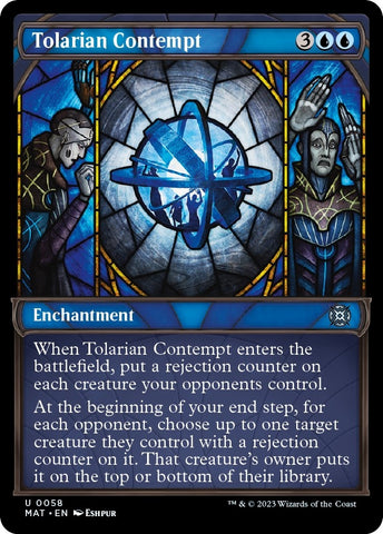 Image for Tolarian Contempt (Showcase) (58) [March of the Machine: The Aftermath]