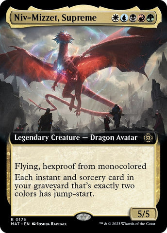 Image for Niv-Mizzet, Supreme (Extended Art) (175) [March of the Machine: The Aftermath]