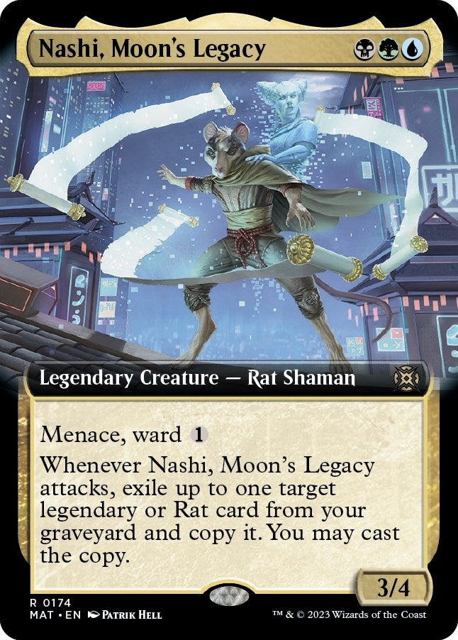 Image for Nashi, Moon's Legacy (Extended Art) (174) [March of the Machine: The Aftermath]