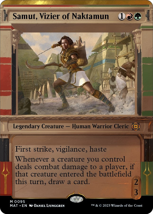 Image for Samut, Vizier of Naktamun (Showcase) (95) [March of the Machine: The Aftermath]