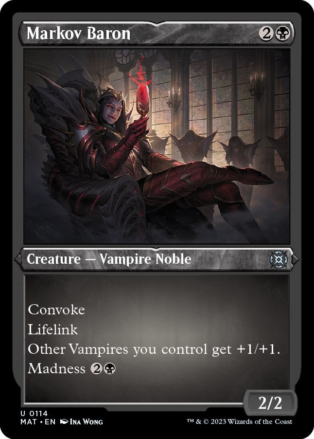 Image for Markov Baron (Foil Etched) (114) [March of the Machine: The Aftermath]