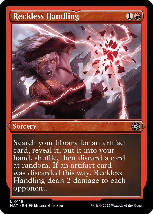 Image for Reckless Handling (Foil Etched) (119) [March of the Machine: The Aftermath]