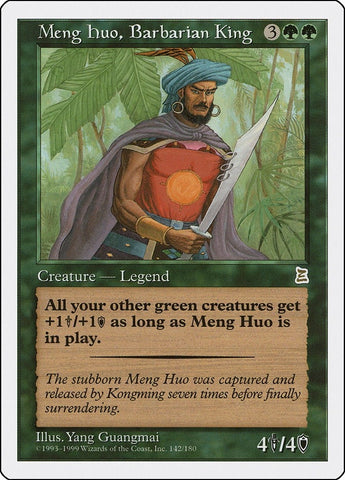 Image for Meng Huo, Barbarian King (142) [Portal Three Kingdoms]