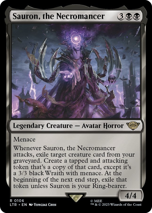 Image for Sauron, the Necromancer (106) [Universes Beyond: The Lord of the Rings: Tales of Middle-earth]