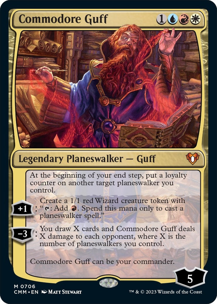 Image for Commodore Guff (706) [Commander Masters]