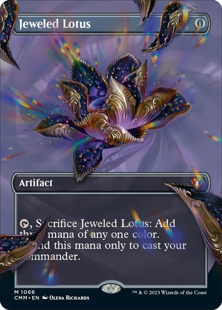 Image for Jeweled Lotus (Textured Foil) (1066) [Commander Masters]