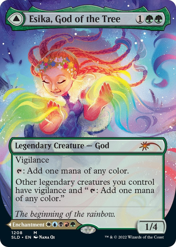 Image for Esika, God of the Tree (Display Commander) - Thick Stock (1208) [Secret Lair Drop Series]