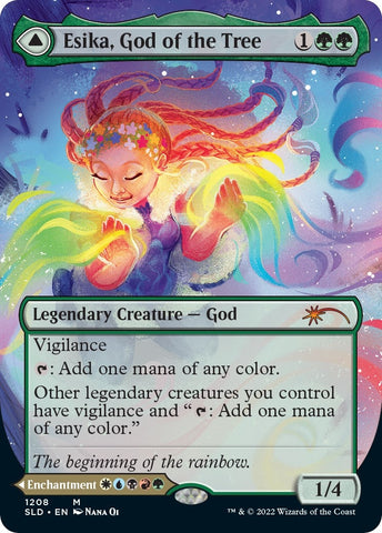 Image for Esika, God of the Tree (Display Commander) - Thick Stock (1208) [Secret Lair Drop Series]