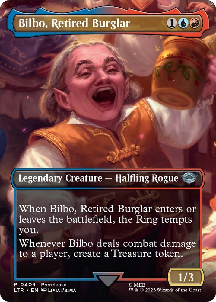 Image for Bilbo, Retired Burglar (Borderless) (403) [Universes Beyond: The Lord of the Rings: Tales of Middle-earth]