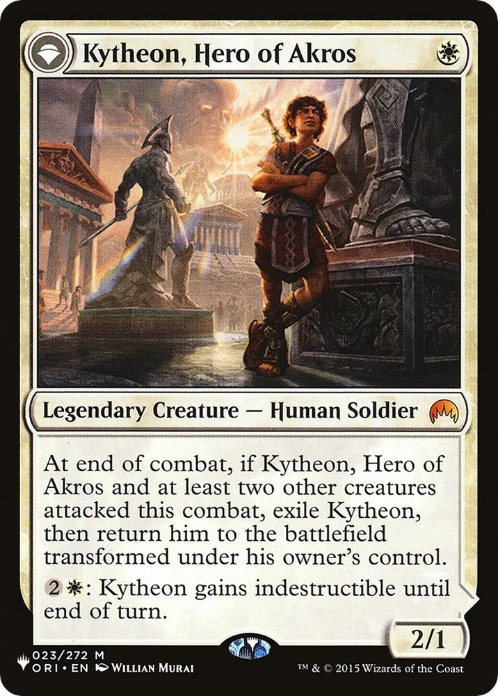 Image for Kytheon, Hero of Akros (23) [The List Reprints]