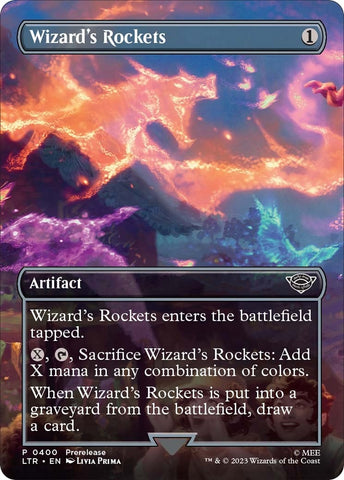 Image for Wizard's Rockets (Borderless) (400) [Universes Beyond: The Lord of the Rings: Tales of Middle-earth]