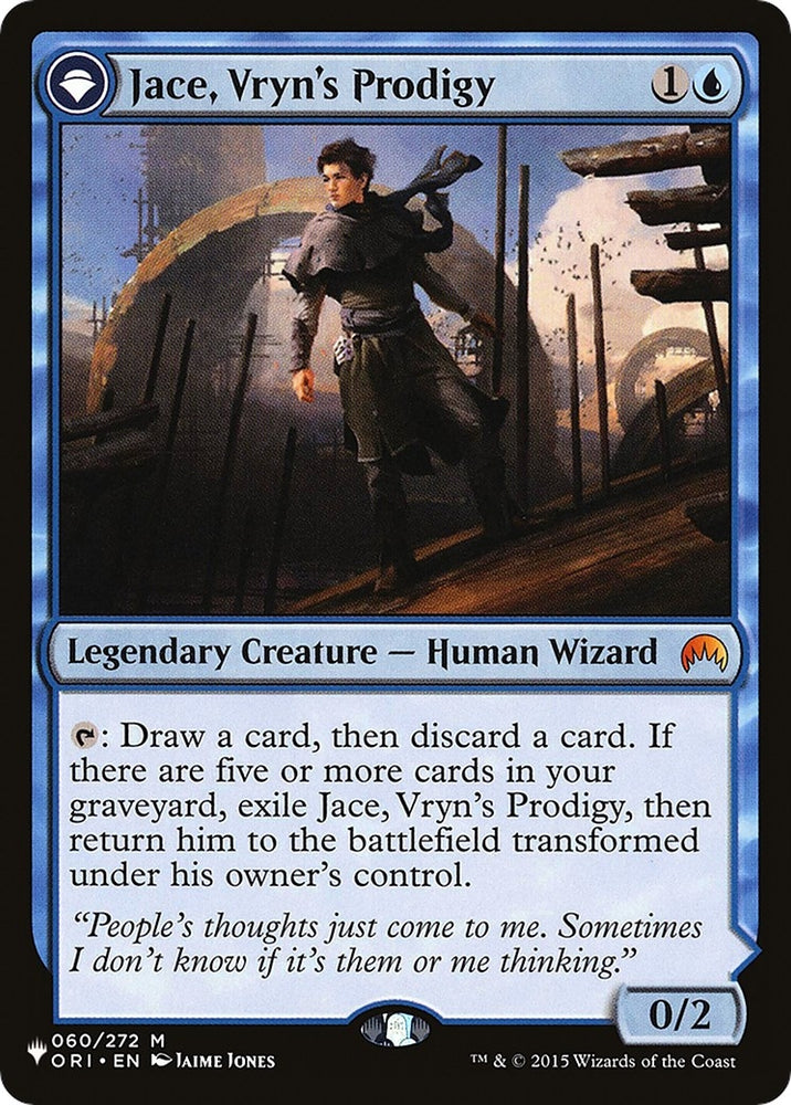 Image for Jace, Vryn's Prodigy (60) [The List Reprints]