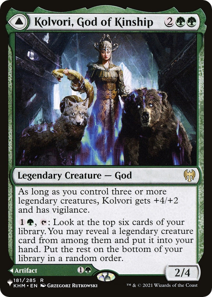 Image for Kolvori, God of Kinship (181) [The List Reprints]