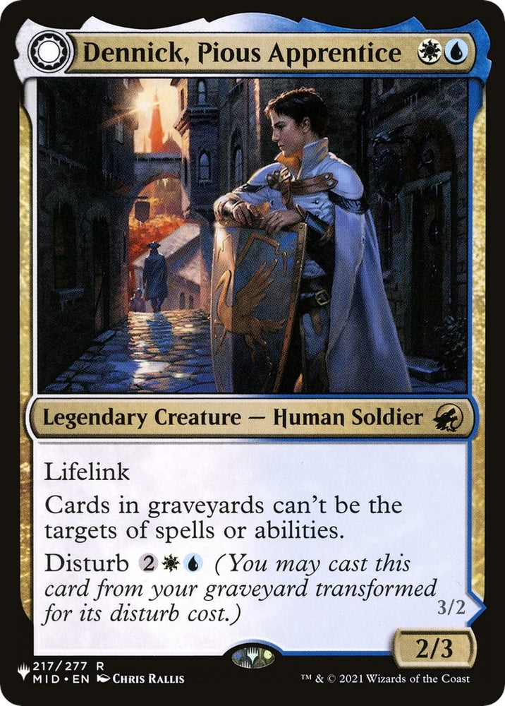 Image for Dennick, Pious Apprentice (217) [The List Reprints]