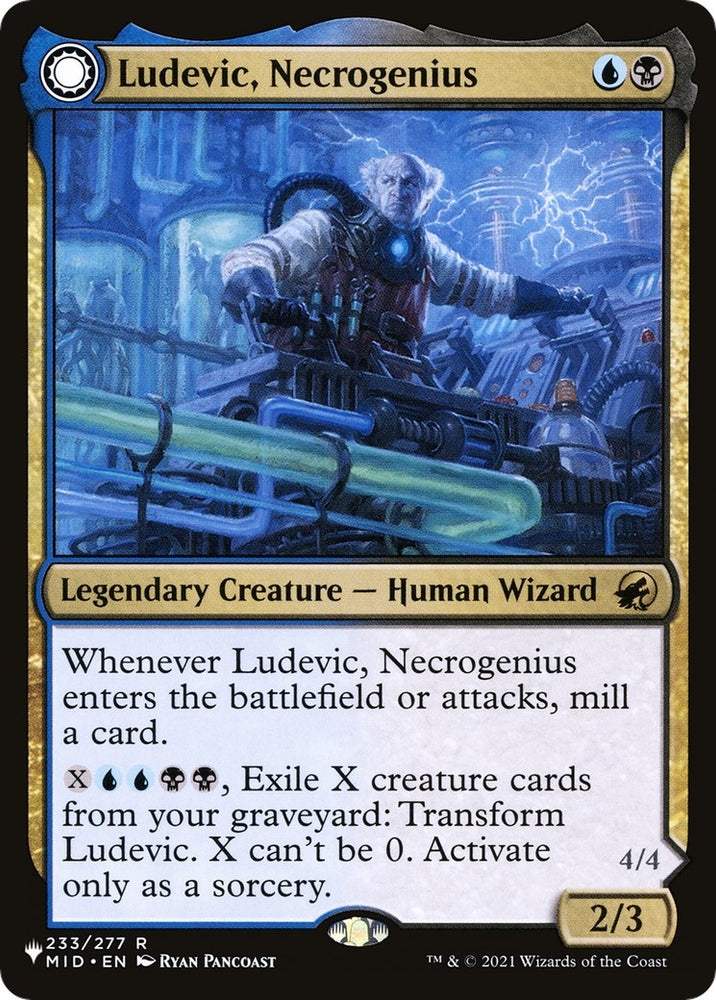 Image for Ludevic, Necrogenius (233) [The List Reprints]