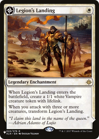 Image for Legion's Landing (22) [The List Reprints]