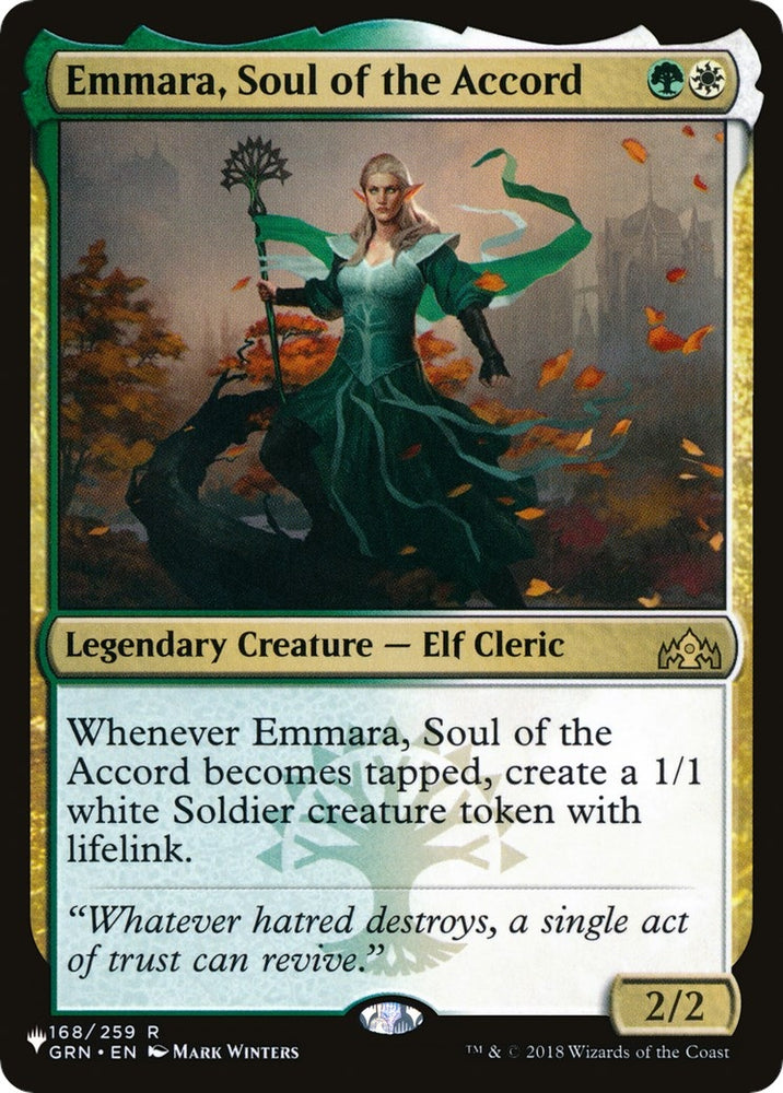 Image for Emmara, Soul of the Accord (168) [The List Reprints]