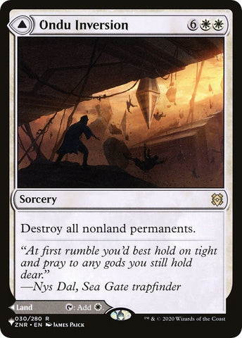 Image for Ondu Inversion (30) [The List Reprints]
