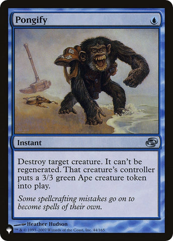 Image for Pongify (44) [The List Reprints]