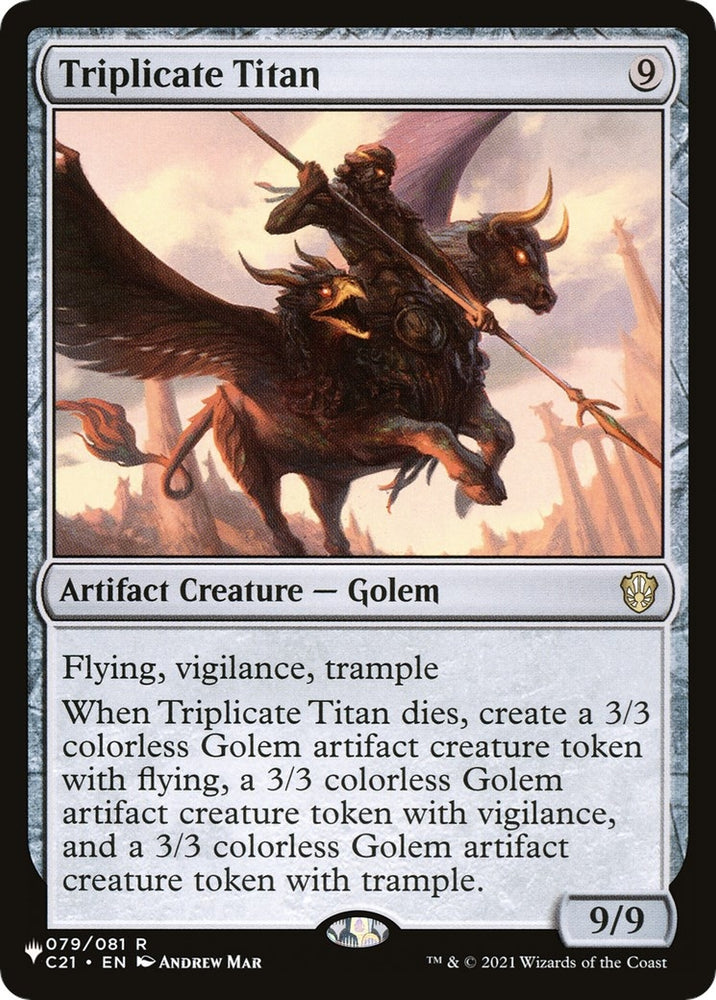 Image for Triplicate Titan (79) [The List Reprints]