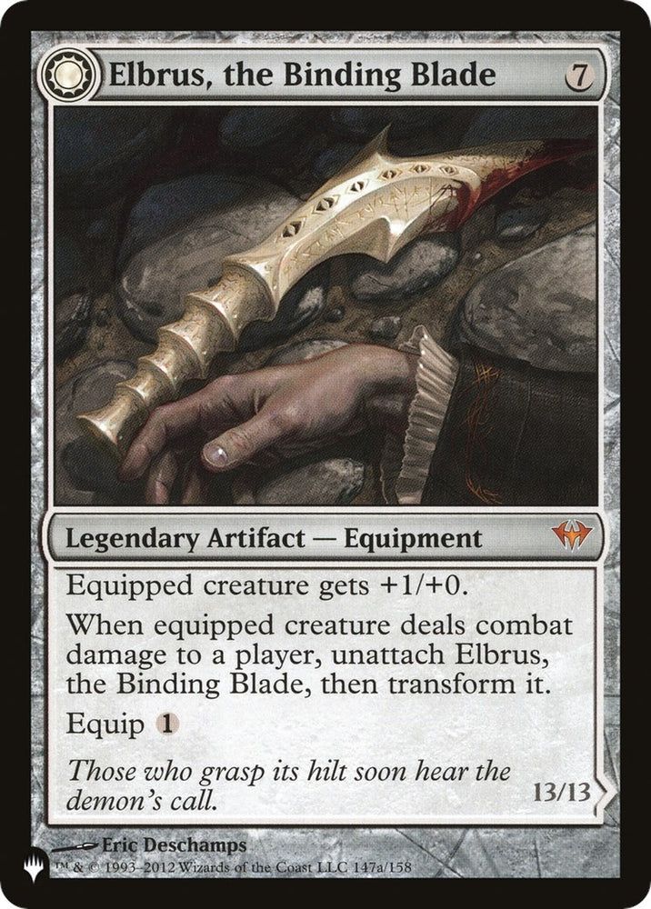 Image for Elbrus, the Binding Blade (147) [The List Reprints]