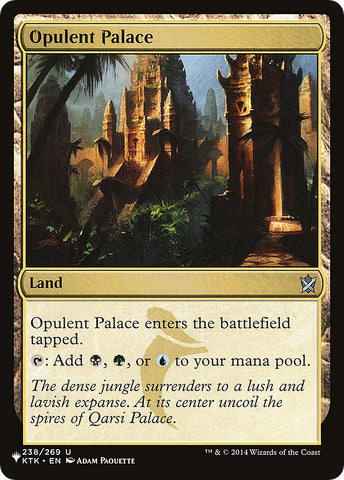Image for Opulent Palace (238) [The List Reprints]