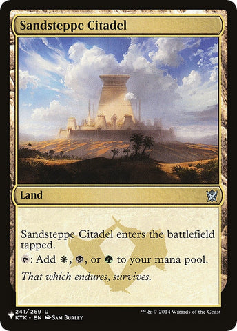 Image for Sandsteppe Citadel (KTK) (241) [The List Reprints]