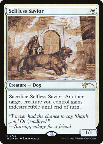 Image for Selfless Savior (Sketch Showcase) (732) [Secret Lair Drop Series]
