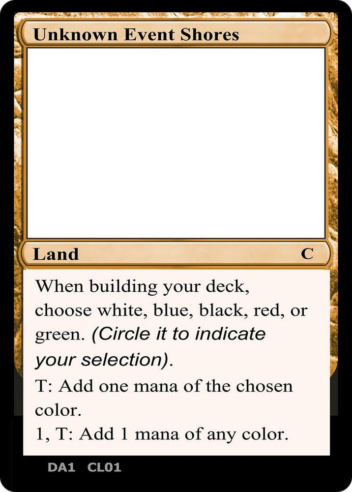 Image for Unknown Event Shores - Magic: The Gathering