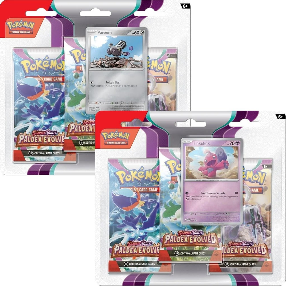 Image for Paldea Evolved 3 Pack Blister [Set of 2] (PAL)