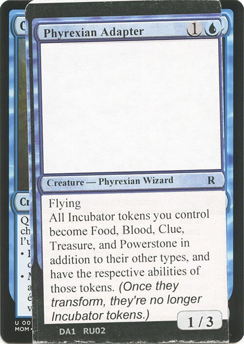 Image for Phyrexian Adapter [Un-Known Event Playtest Cards]