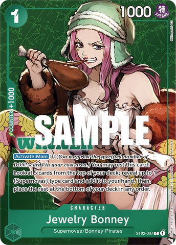 Jewelry Bonney (Tournament Pack Vol. 3) [Winner] (ST02-007) (One Piece Promotion Cards)