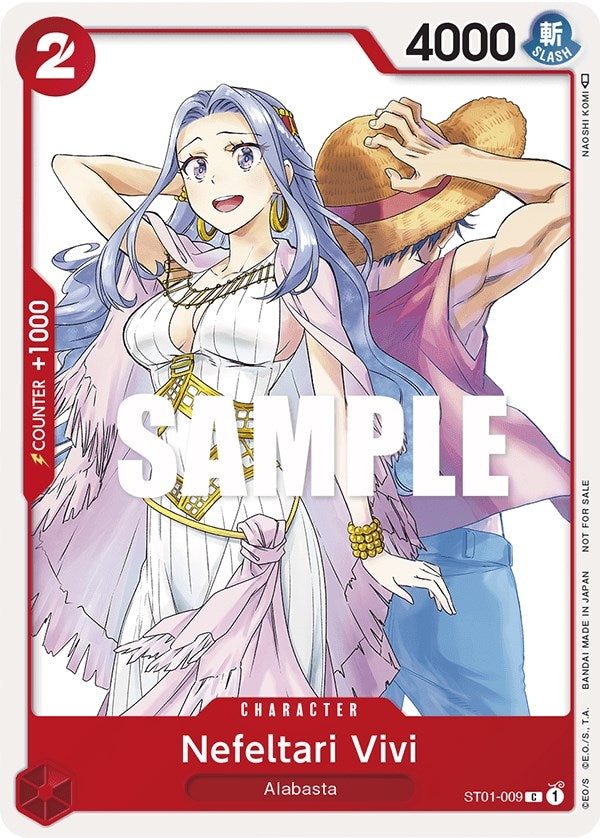 Nefeltari Vivi (OP-03 Pre-Release Tournament) [Participant] (ST01-009) (One Piece Promotion Cards)