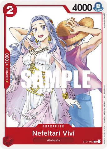 Nefeltari Vivi (OP-03 Pre-Release Tournament) [Participant] (ST01-009) (One Piece Promotion Cards)