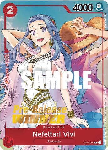 Nefeltari Vivi (OP-03 Pre-Release Tournament) [Winner] (ST01-009) (One Piece Promotion Cards)