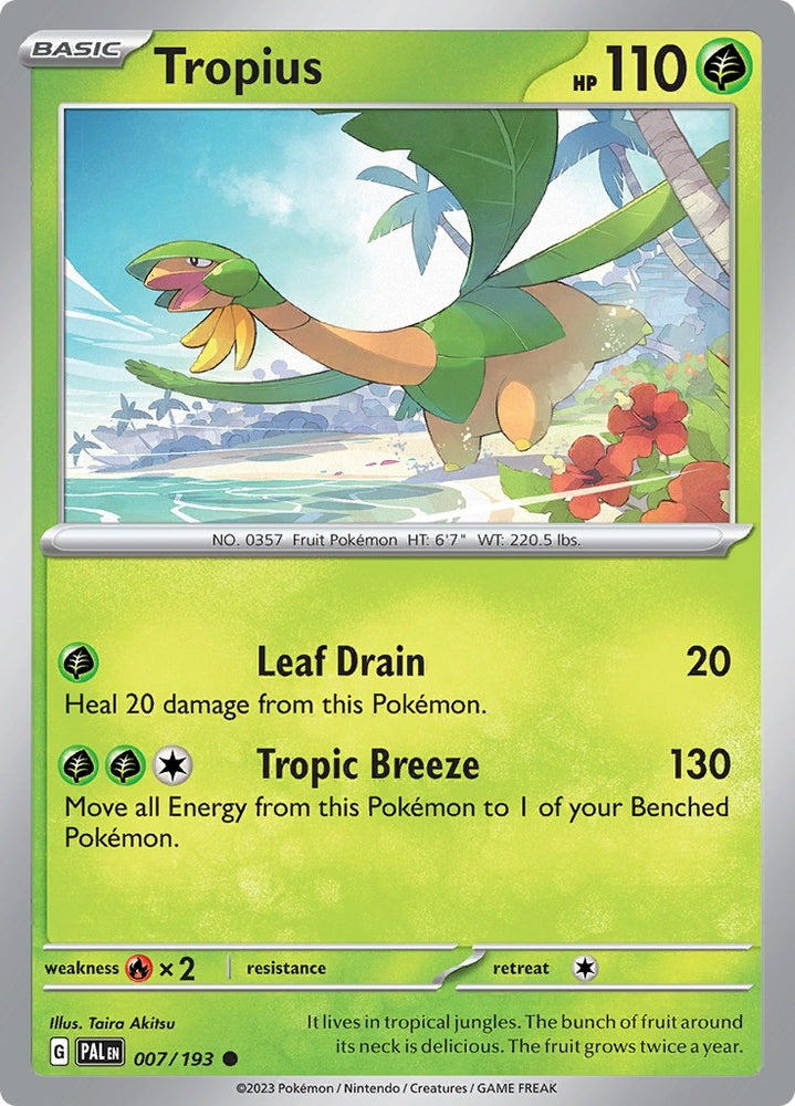 Image for Tropius - 007/193 (007/193) (PAL)