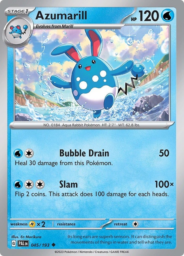 Image for Azumarill (045/193) (PAL)