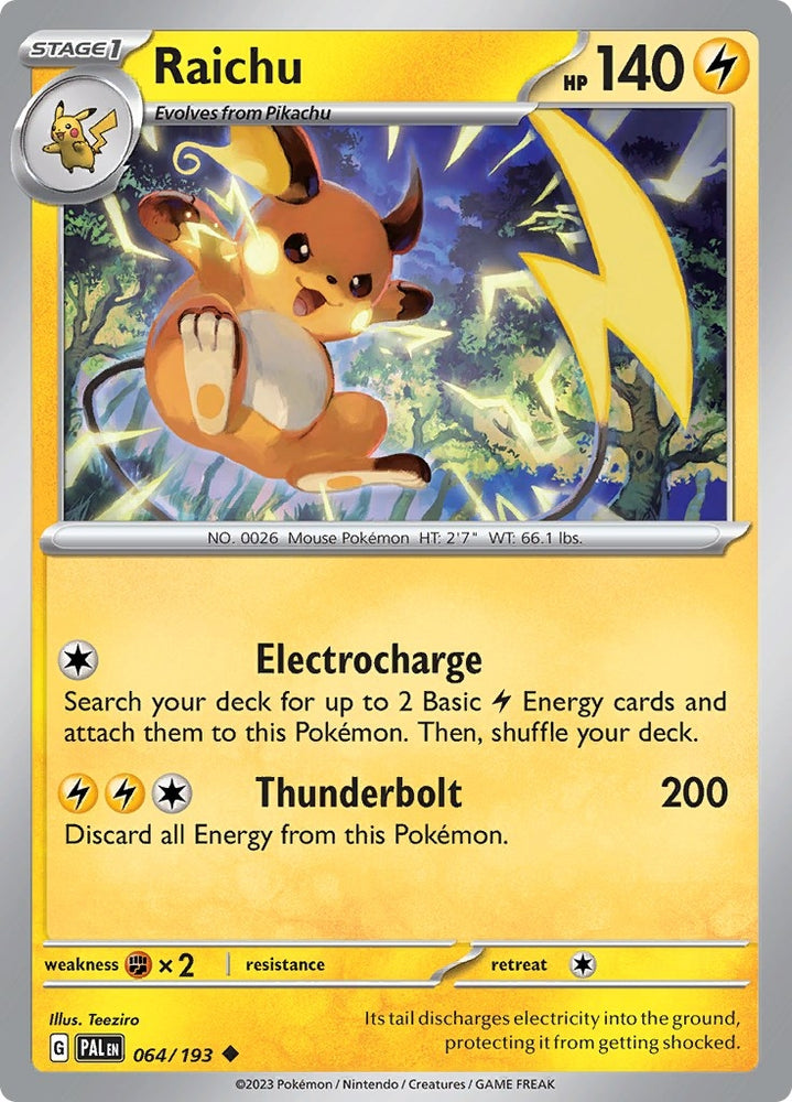 Image for Raichu - 064/193 (064/193) (PAL)