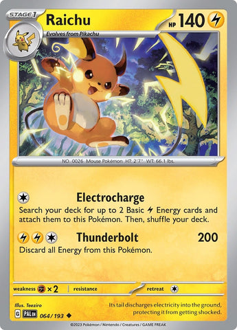 Image for Raichu - 064/193 (064/193) (PAL)