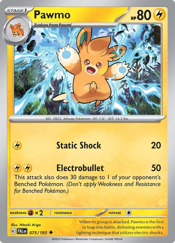 Image for Pawmo (075/193) (PAL)