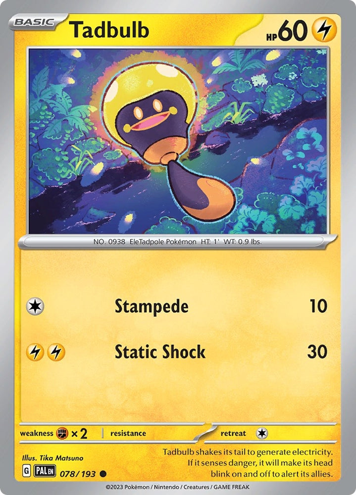 Image for Tadbulb - 078/193 (078/193) (PAL)