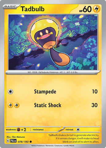 Image for Tadbulb - 078/193 (078/193) (PAL)