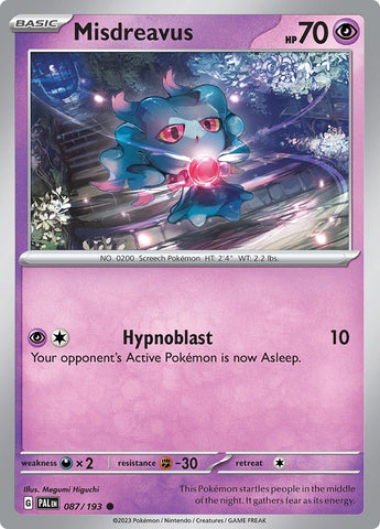 Image for Misdreavus (087/193) (PAL)